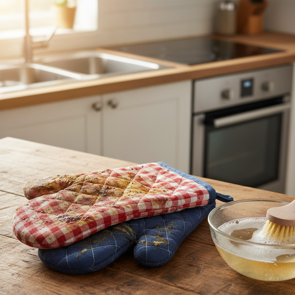 How to Wash Greasy Oven Mitts: A DIY Guide for a Sparkling Kitchen
