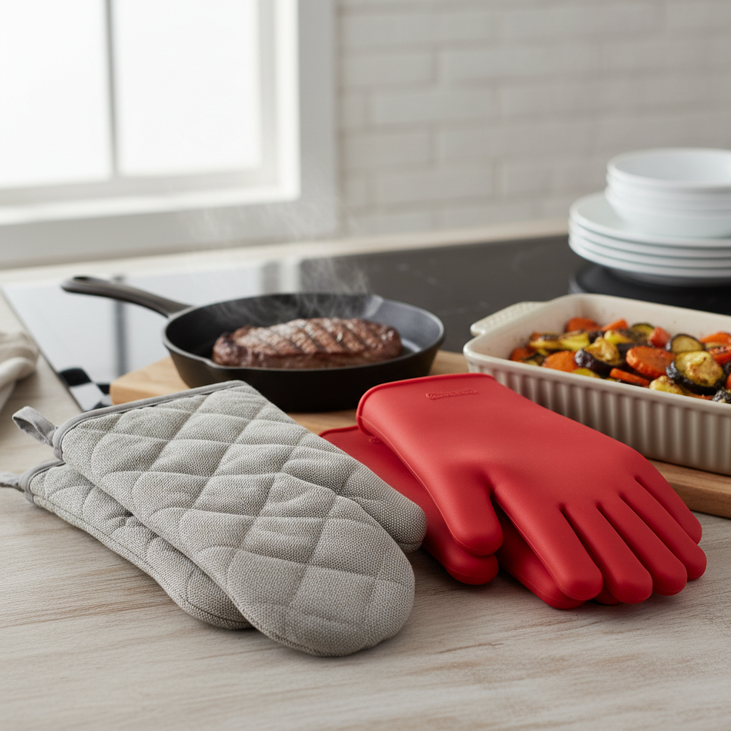 Silicone vs. Cotton Oven Mitts: Which is Safer for Your Kitchen?