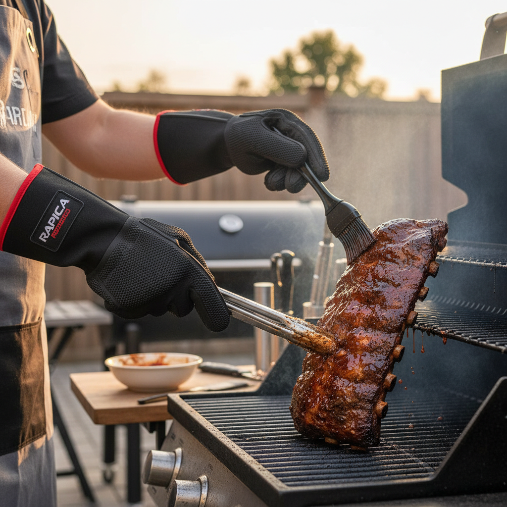 Review: Rapicca BBQ Gloves – The Ultimate Oil and Waterproof Protection for Pitmasters