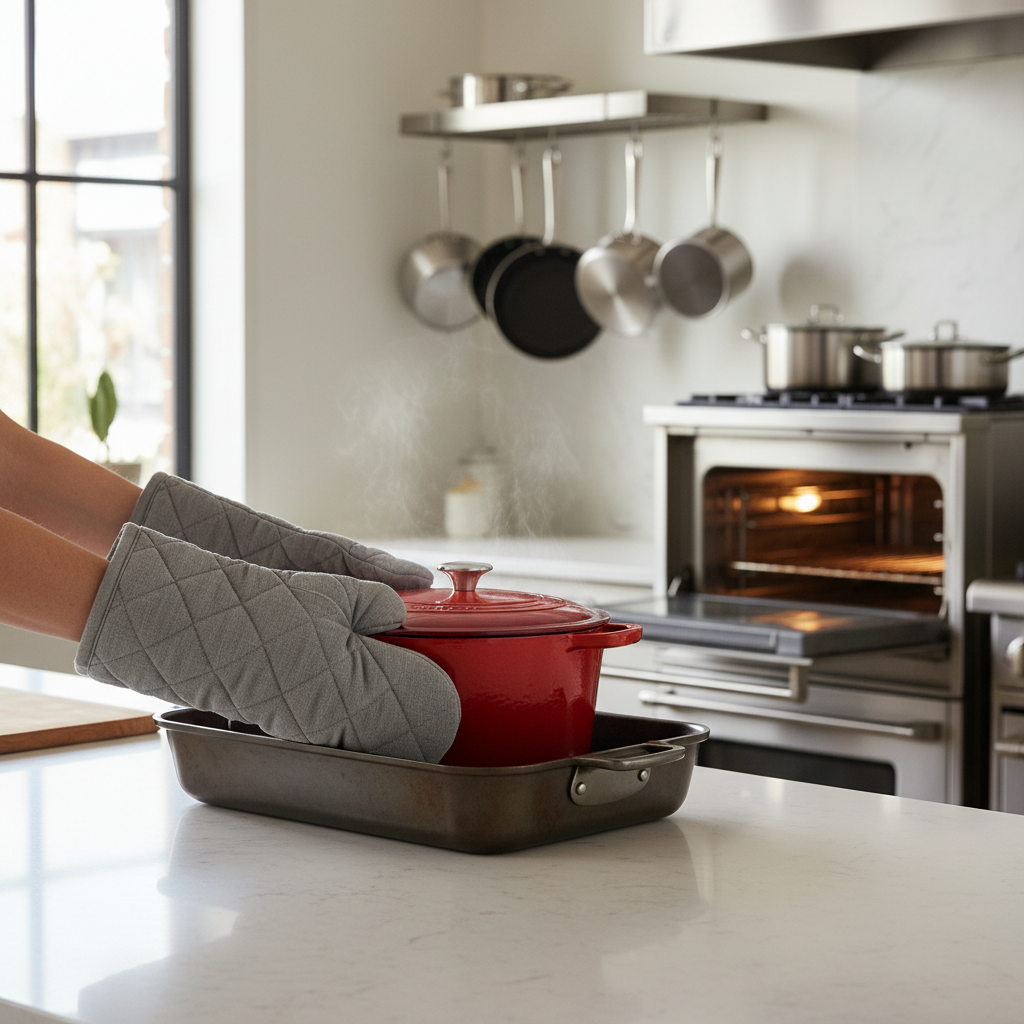 Best Double Oven Mitts for Handling Large Pots: Your Ultimate Kitchen Guide