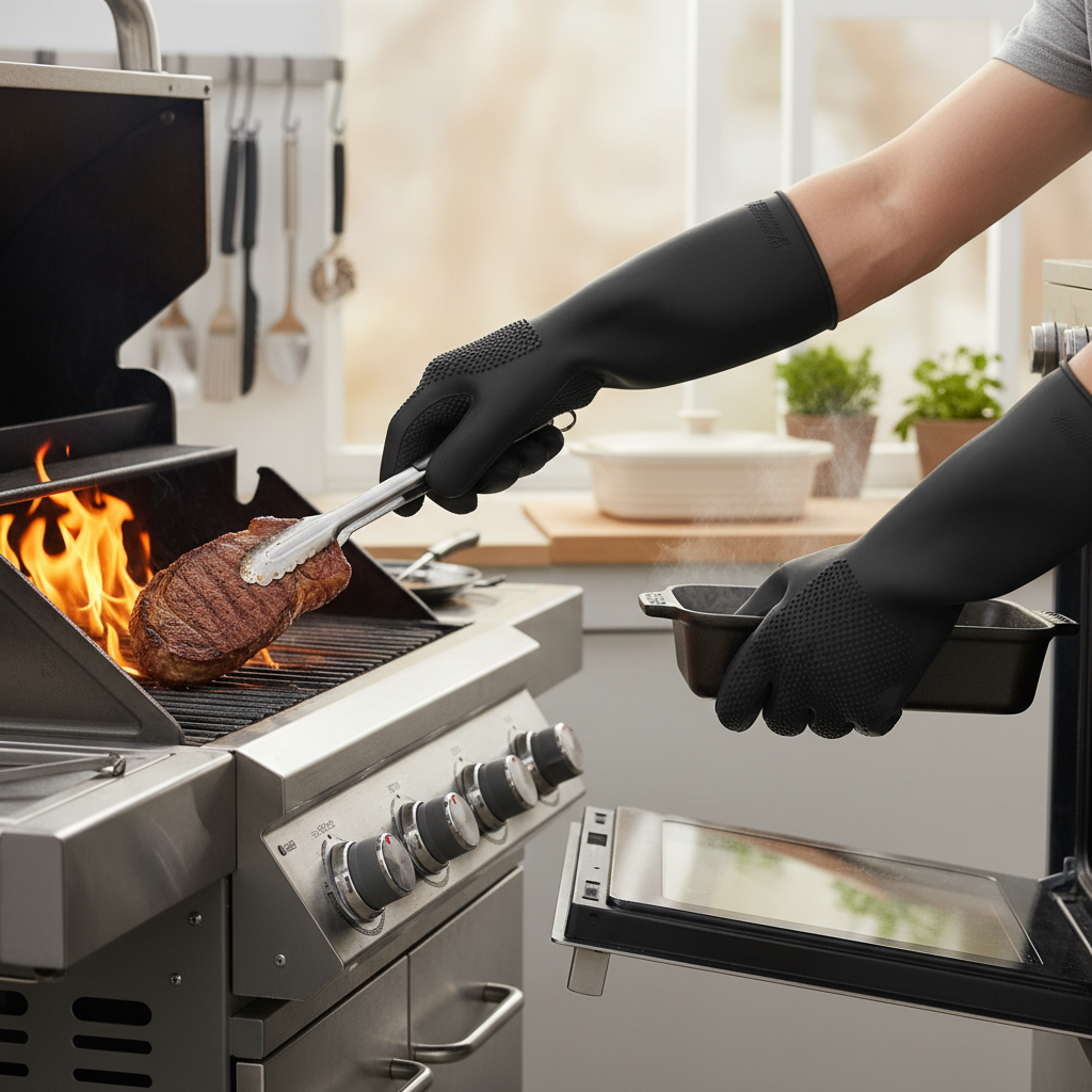 Review: Geekhom Grilling Gloves (Long Sleeve Protection)