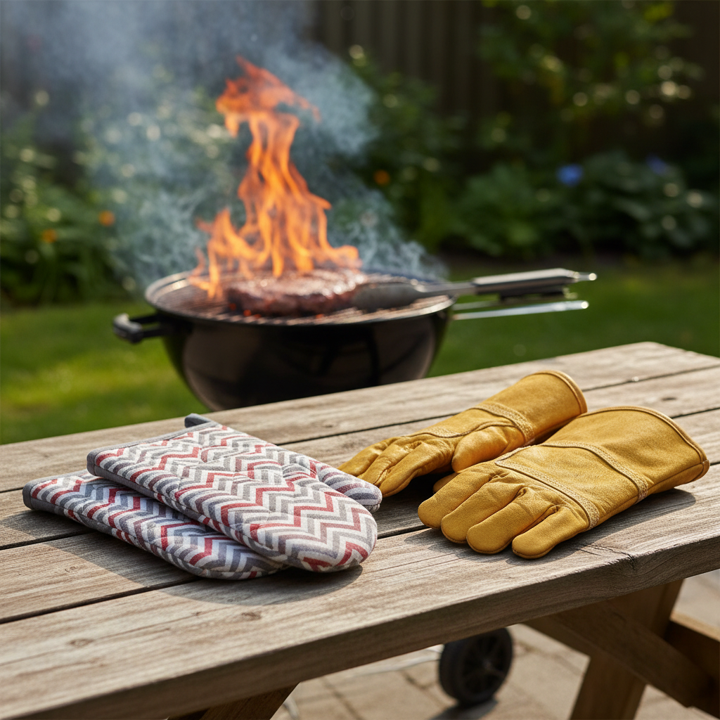 Mastering the Flames: Oven Mitts vs. Welding Gloves for BBQ