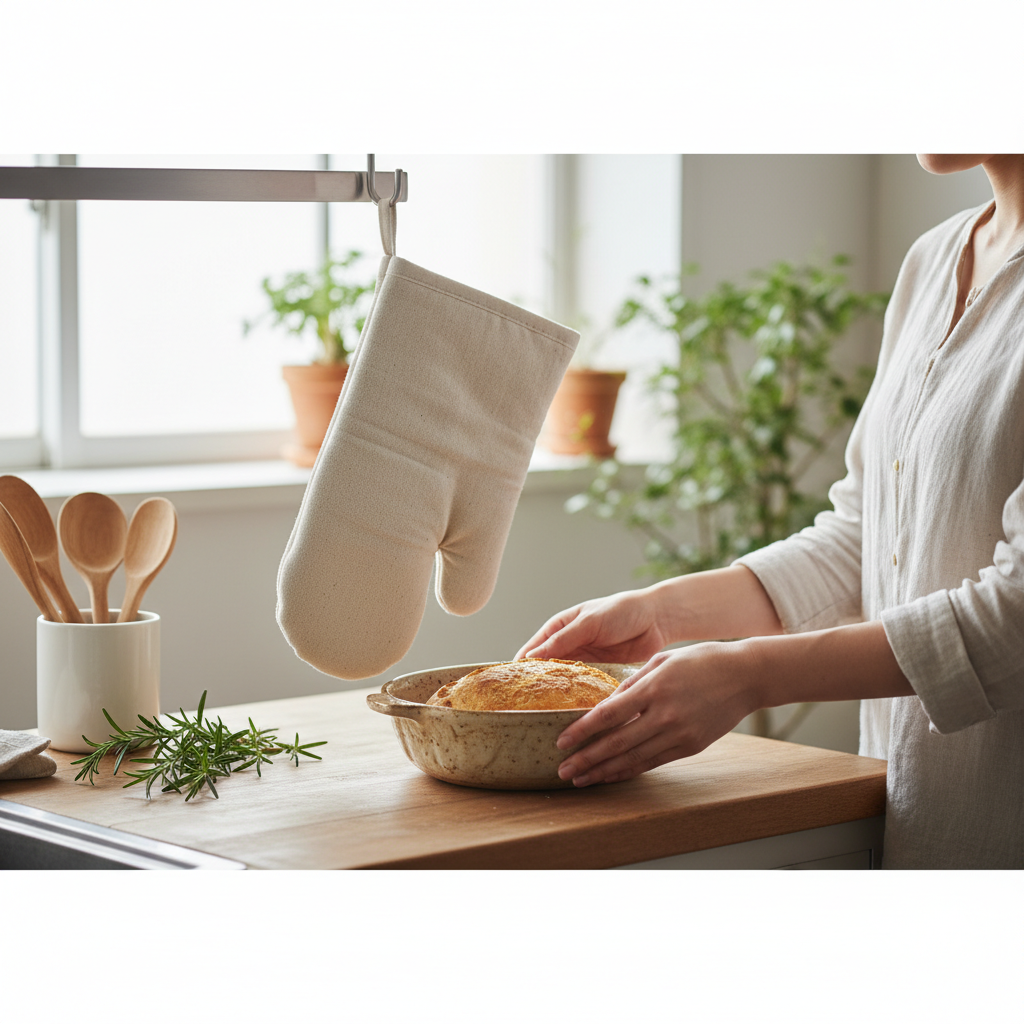 Review: MUJI Canvas Oven Mitt – A Minimalist Japanese Approach to Kitchen Safety