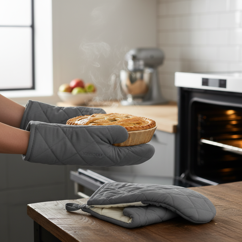 KEGOUU Oven Mitts Review: Unveiling Soft Cotton Comfort and Superior Heat Protection
