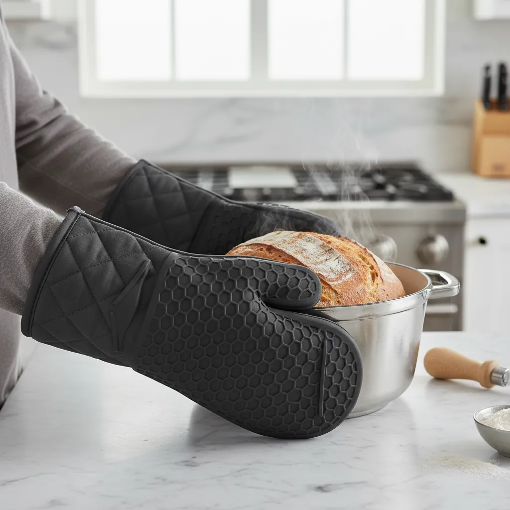 Best Heavy-Duty Oven Mitts for Dutch Oven Bread Baking